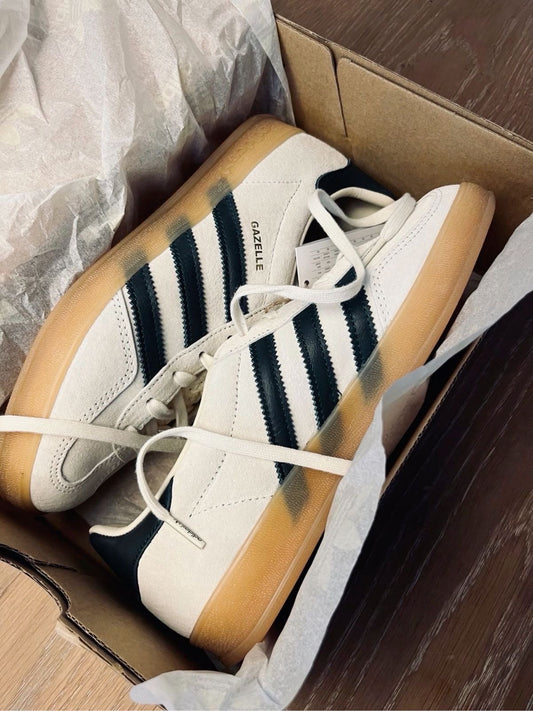 Adidas Gazelle Suede Classic Sneakers (Off-White)