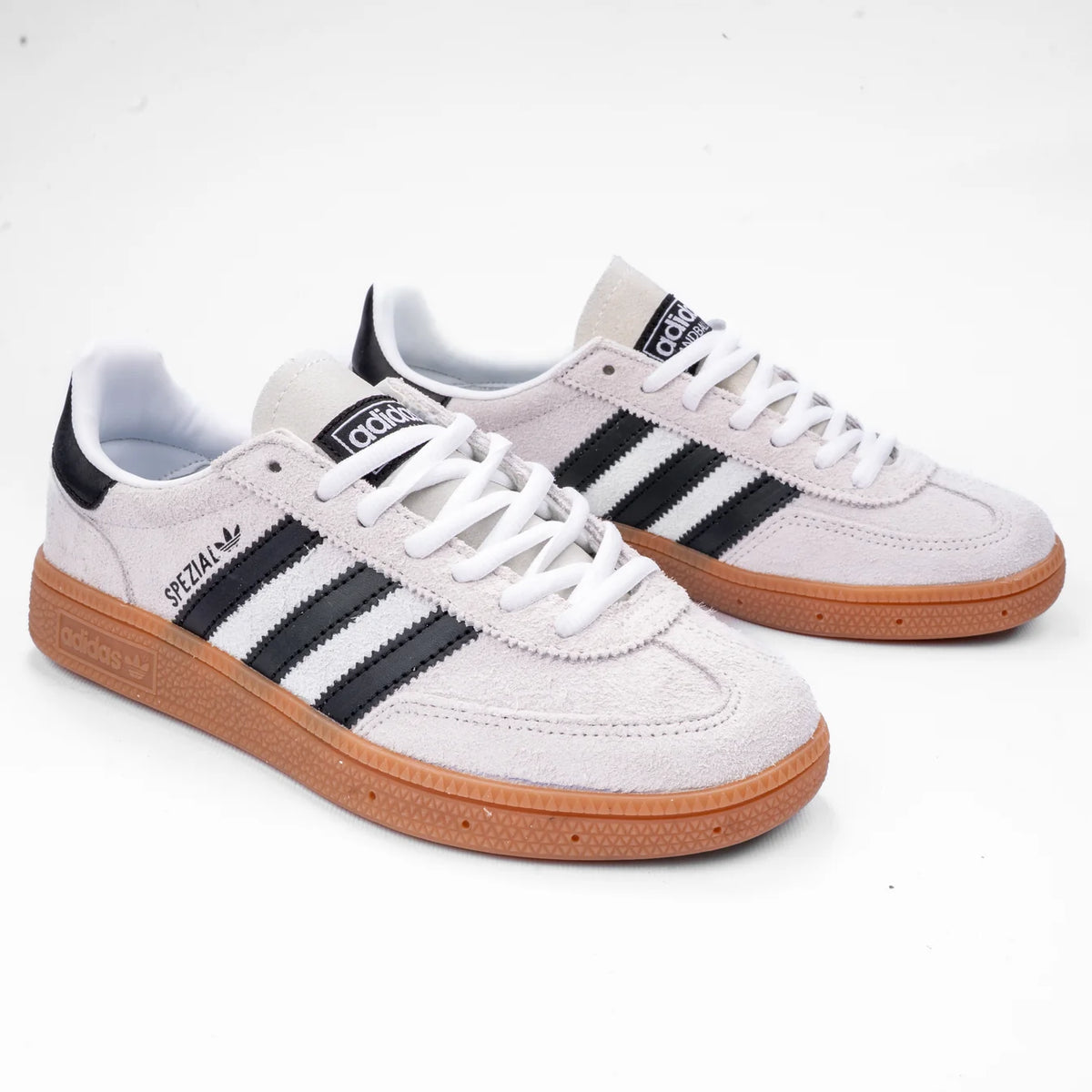 Adidas Handball Spezial Retro Suede Sneakers (Off-White)