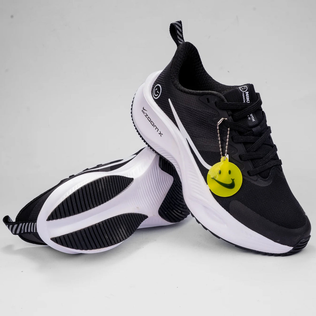 Nike Air Zoom Streetwear Sneakers (Black)