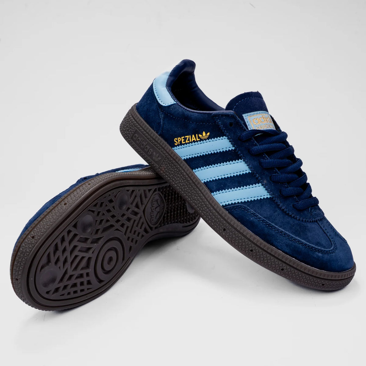 Adidas Handball Spezial Retro Suede Sneakers (Navy)