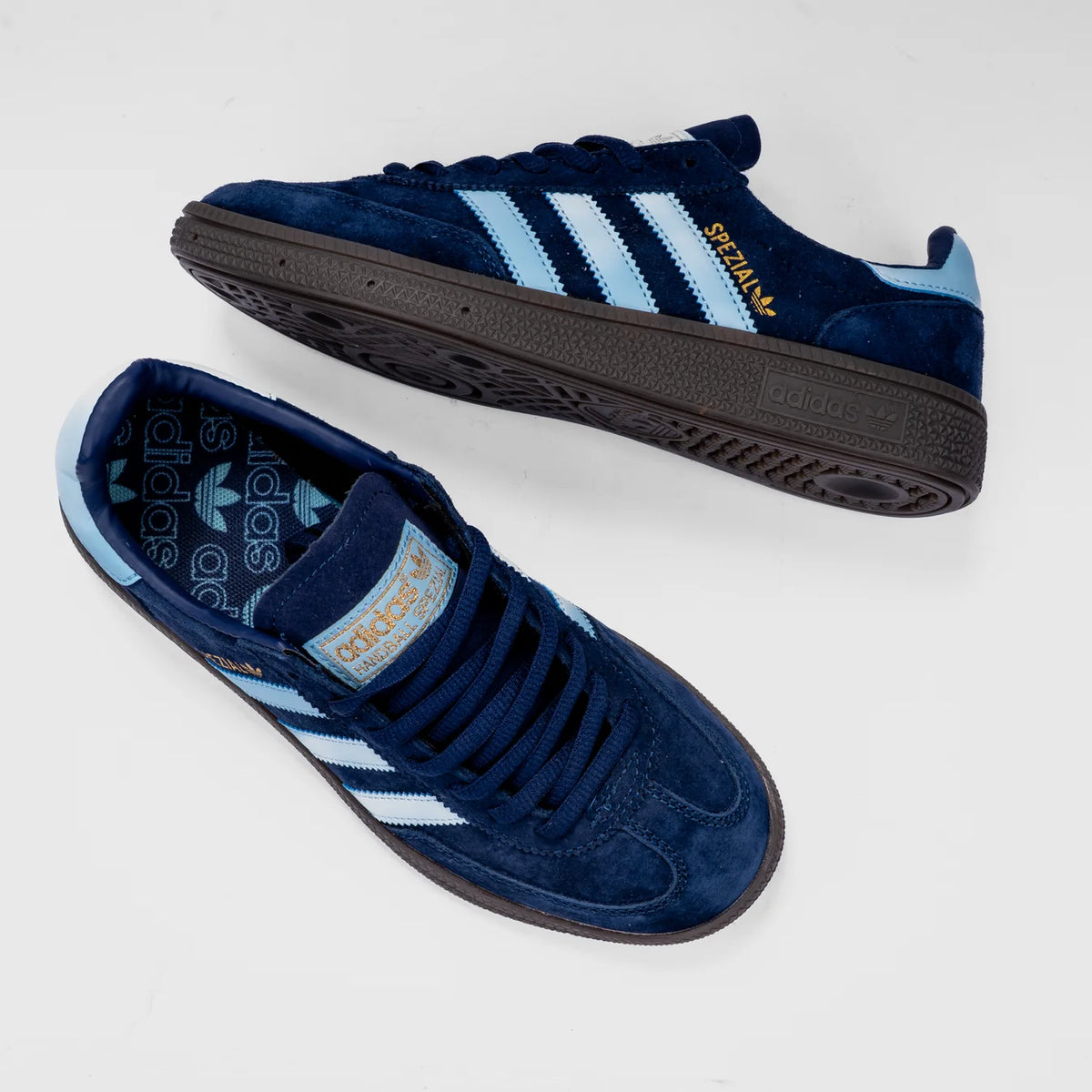 Adidas Handball Spezial Retro Suede Sneakers (Navy)